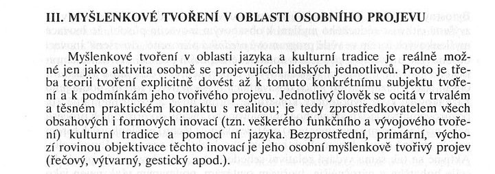 Jolana Poláková - Myšlenkové tvoření / Úvod, strana 58a