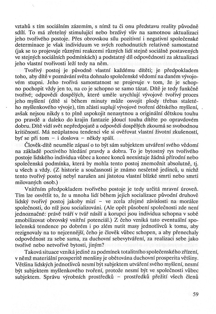 Jolana Poláková - Myšlenkové tvoření / Úvod, strana 59