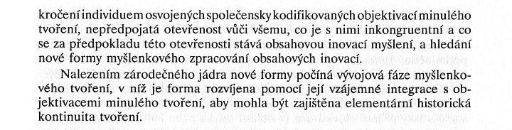Jolana Poláková - Myšlenkové tvoření / Úvod, strana 75a