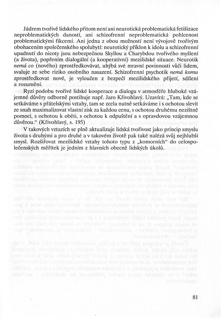 Jolana Poláková - Myšlenkové tvoření / Úvod, strana 81